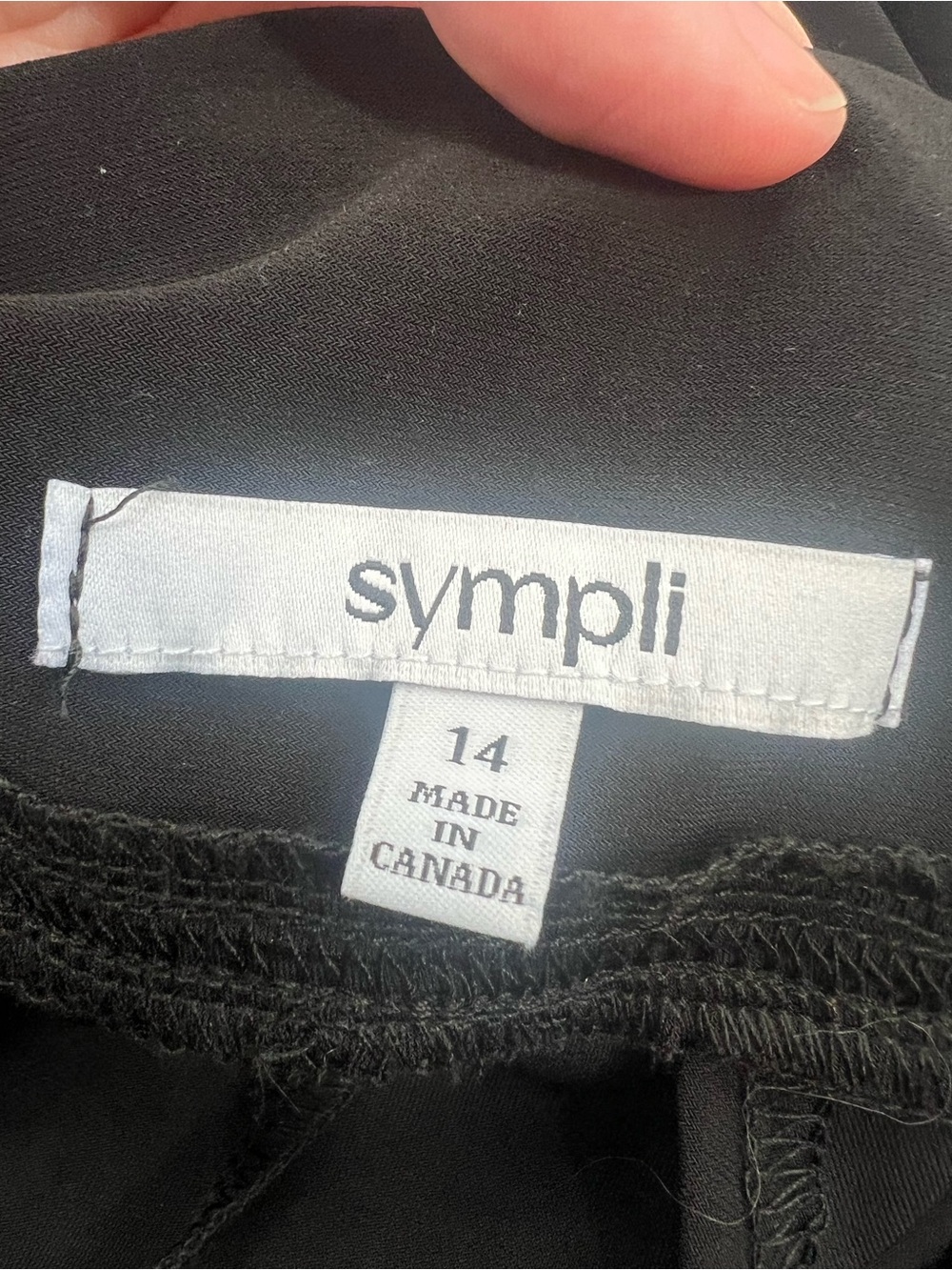 Sympli Rapt Pants black sz 14 - Picture 6 of 9